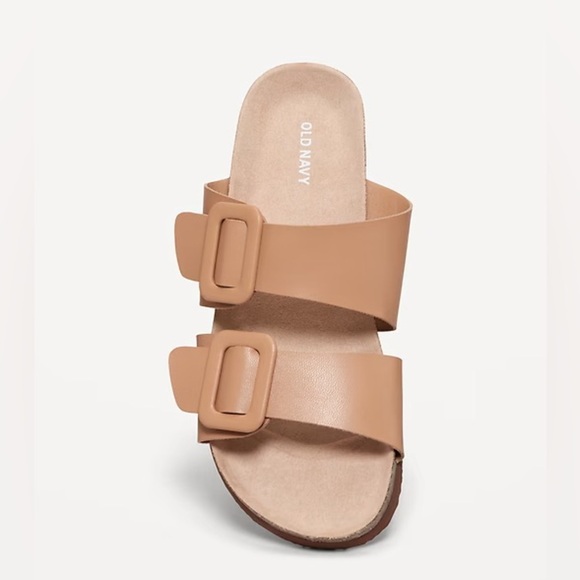 🆕 Old Navy | Double-Strap Earth Sandal in Adobe Clay Size 9 - Picture 2 of 6